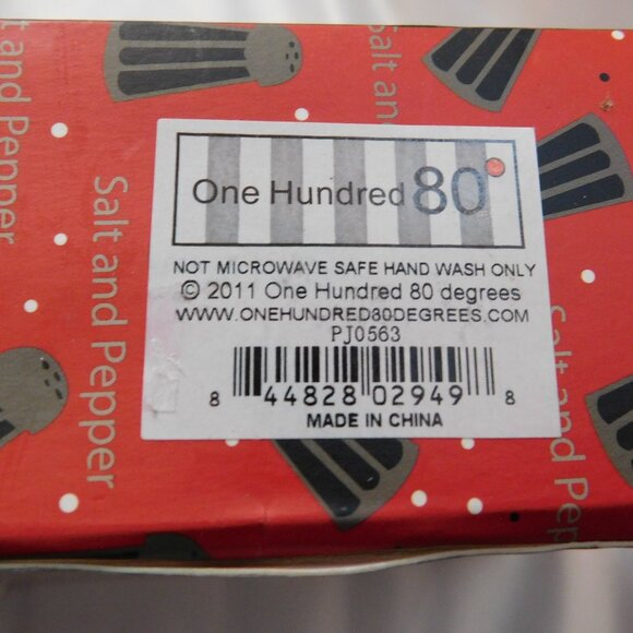 One Hundred Eighty Degrees Dog and Girl Magnetic Salt & Pepper Shakers - Picture 8 of 11